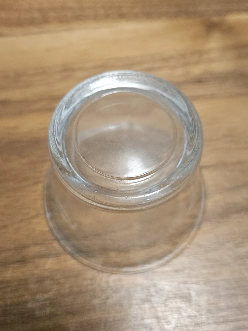 Vintage 2.5 oz Clear Glass Oyster Cocktail Votive Cups Flared Ramekins Set of 8